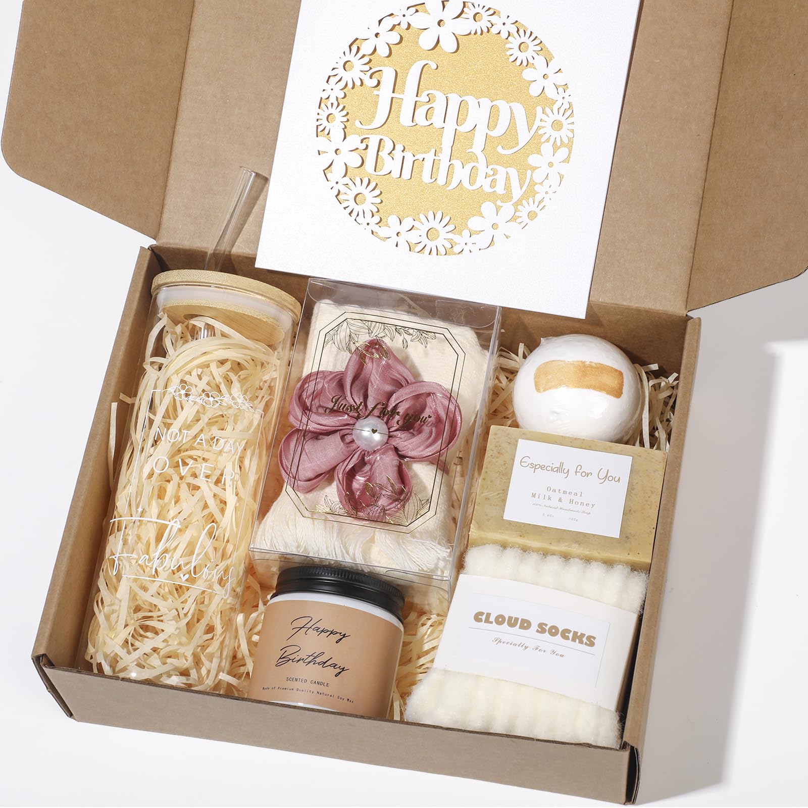 Lower-budget birthday self-care gift box option